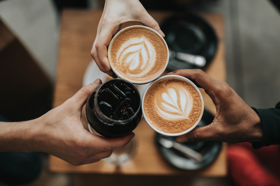 Freshly brewed coffee at Tara Cafe